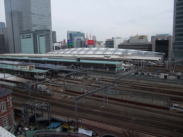 写真: 東京駅ホーム