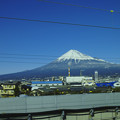 写真: Foveon Classic Blueの富士山と空
