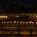 蝋燭の整列＠大阪四天王寺のお盆2012