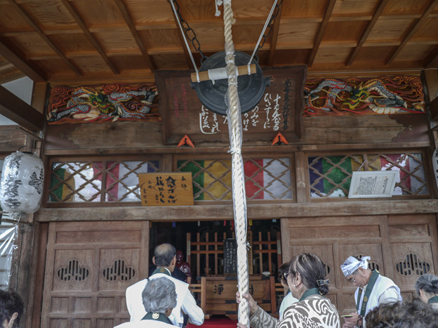 十番札所大慈寺の龍は綺麗な色彩でした@秩父霊場巡礼の旅2013
