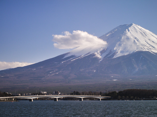 写真: 富士山噴火？（爆）