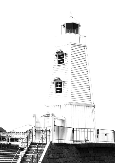 写真: 旧堺灯台