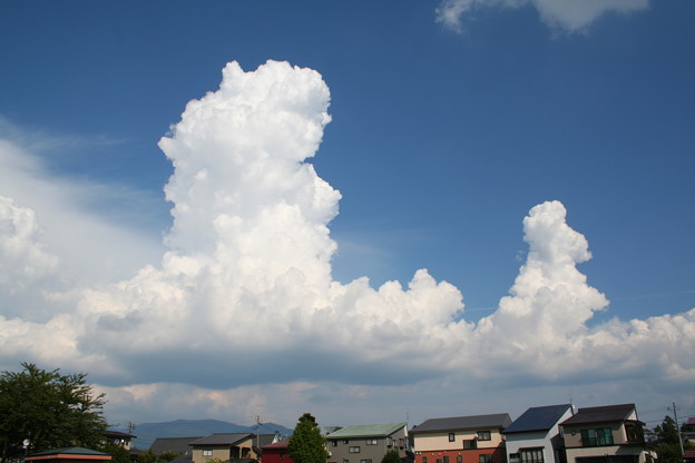 写真: 入道雲