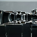 写真: Sony 300mm F2.8G SSMII 断面図