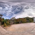 2012年8月28日　犬山市　明治村　 聖ザビエル天主堂前　360度パノラマ写真 HDR