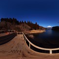 2013年1月18日　田貫湖　360度パノラマ写真　1200
