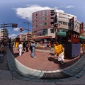 写真: 2013年4月5日　浅間神社廿日会祭　古式稚児行列　360度パノラマ写真(1)