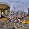 360度パノラマ写真　S04 静岡鉄道　春日町駅(2)　HDR