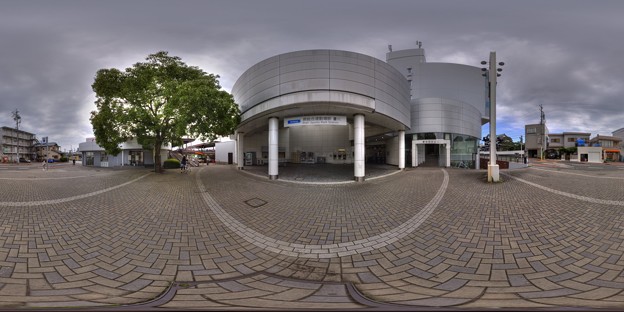 360度パノラマ写真　　S08 静岡鉄道　県総合運動場駅(1) HDR