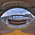 360度パノラマ写真　　S08 静岡鉄道　県総合運動場駅プラットホーム(1) HDR