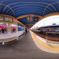 360度パノラマ写真　　S10 静岡鉄道　草薙駅プラットホーム(1)　HDR