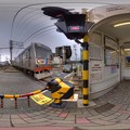 写真: 360度パノラマ写真　　S11 静岡鉄道　御門台駅(2)　HDR