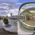 360度パノラマ写真　　静岡駅南口　ペデストリアンデッキ(2) HDR