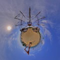 広野海岸公園　難破船の遊具　Little Planet