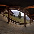 360度パノラマ写真　東大寺二月堂北側階段　HDR