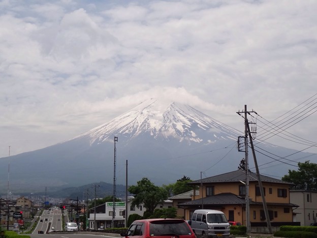 写真: 130519 富士見バイパスからの富士山