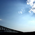 写真: 常磐線・利根川橋梁