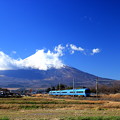 富士山電車（あさぎりバージョン）