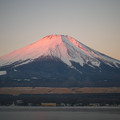 再びの山中湖からの紅富士　その３