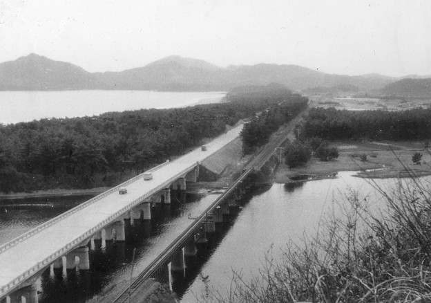 写真: 沖田橋　1960-5
