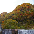 写真: 苗名滝への路