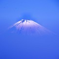 写真: 写真00002　三浦半島上空からの富士山