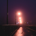 写真: 夜景　こけし橋