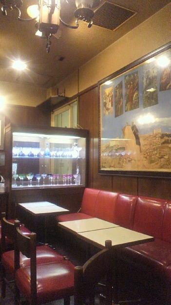 写真: たまたま入った喫茶店。小松...