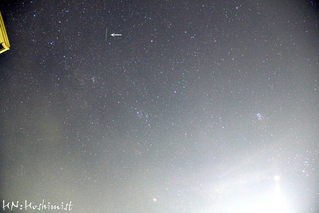 写真: 20120813-ペルセウス座流星群