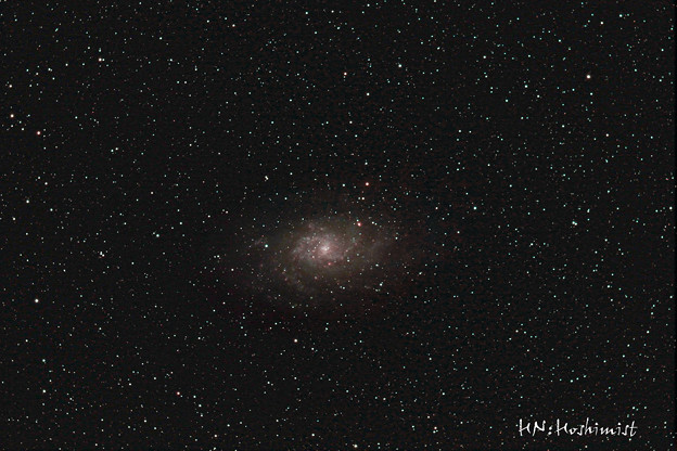 さんかく座の銀河M33(IMG_1116)