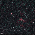 写真: ぎょしゃ座の天の川付近(IMG_3838)M36NGC1931IC417NGC1907M38