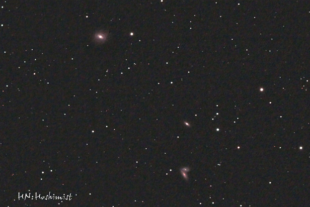 M58 と NGC4567 NGC4568(IMG_5596)2014.03/28