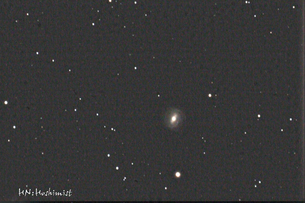 棒渦巻き銀河をきれいに撮りたい！-M58(IMG_6172)2014.04/06