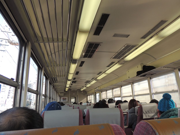 写真: 京阪3000系電車 (初代)　車内