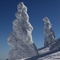 写真: 樹氷百景・巨大像