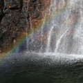 写真: 虹の滝壷
