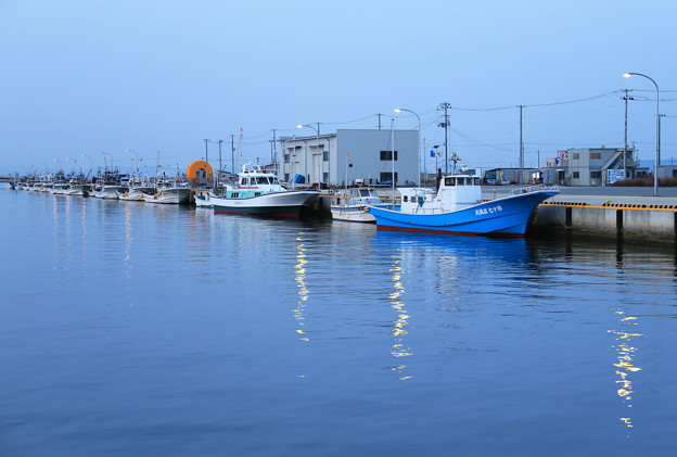 写真: 閖上漁港の現状
