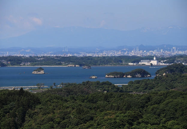 写真: 松島からの眺望