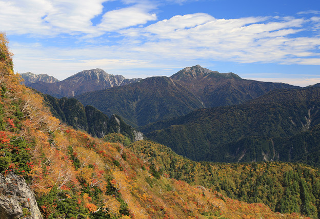 秋の鹿島槍ヶ岳