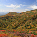 写真: 栗駒高原の紅葉