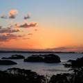 写真: 朝焼けの松島