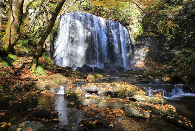 写真: 達沢の男滝