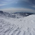 写真: 真冬の熊野岳