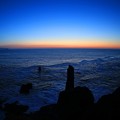 写真: 黎明の唐桑半島