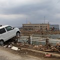 写真: 震災遺構の向洋高校
