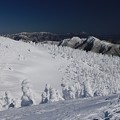 写真: 三宝荒神山の樹氷原