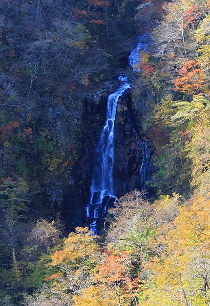 写真: 蔵王の三階滝