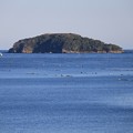 大海原の椿島