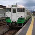 写真: JR石巻線 キハ４８形 渡波駅-2