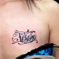 写真: 文字 Letter タトゥー デザイン tattoo ワンポイント